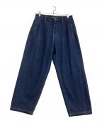 HUFハフ）の古着「デニムパンツ TOTAL ECLIPSE BAGGY PANT」｜インディゴ