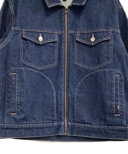 HUF（ハフ）HUF (ハフ) デニムジャケット　25SS インディゴ サイズ:Sの古着・服飾アイテム