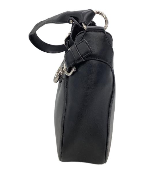 Salvatore Ferragamo（サルヴァトーレ フェラガモ）Salvatore Ferragamo (サルヴァトーレ フェラガモ) セミショルダーバッグ ガンチーニ ブラックの古着・服飾アイテム