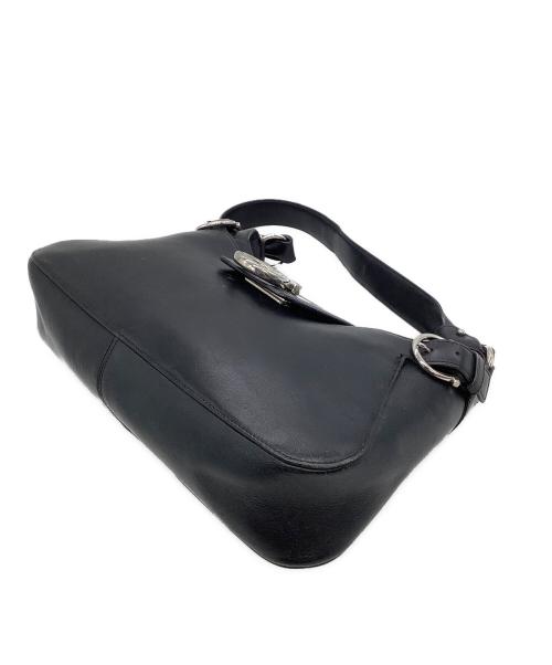 Salvatore Ferragamo（サルヴァトーレ フェラガモ）Salvatore Ferragamo (サルヴァトーレ フェラガモ) セミショルダーバッグ ガンチーニ ブラックの古着・服飾アイテム