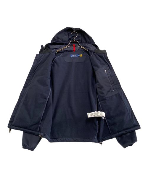 POLO RALPH LAUREN（ポロ・ラルフローレン）POLO RALPH LAUREN (ポロ・ラルフローレン) 切替中綿ブルゾン ネイビー サイズ:Mの古着・服飾アイテム