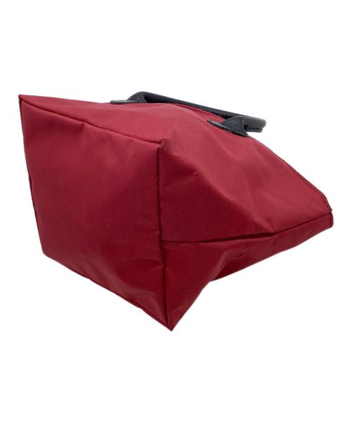 Herve Chapelier（エルベシャプリエ）Herve Chapelier (エルベシャプリエ) ハンドバッグ レッド×ブラックの古着・服飾アイテム