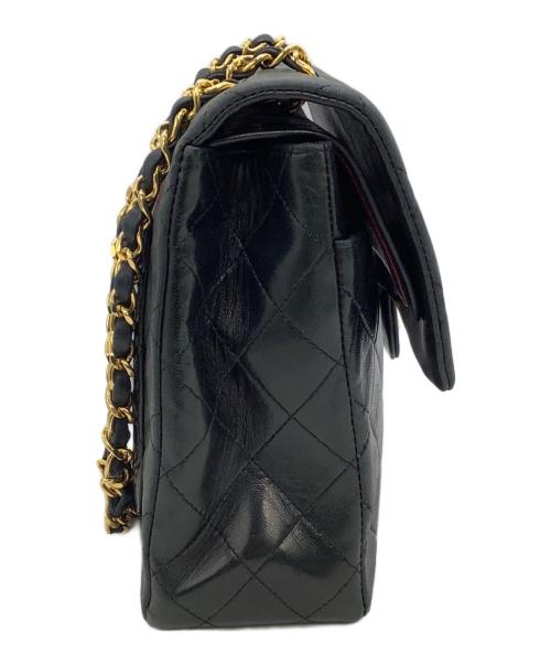 CHANEL（シャネル）CHANEL (シャネル) チェーンショルダーバッグ マトラッセ ブラックの古着・服飾アイテム