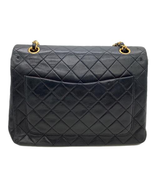 CHANEL（シャネル）CHANEL (シャネル) チェーンショルダーバッグ マトラッセ ブラックの古着・服飾アイテム