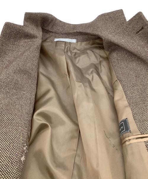 Salvatore Ferragamo（サルヴァトーレ フェラガモ）Salvatore Ferragamo (サルヴァトーレ フェラガモ) テーラードジャケット ブラウン サイズ:48の古着・服飾アイテム