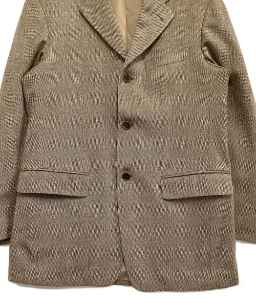 Salvatore Ferragamo（サルヴァトーレ フェラガモ）Salvatore Ferragamo (サルヴァトーレ フェラガモ) テーラードジャケット ブラウン サイズ:48の古着・服飾アイテム