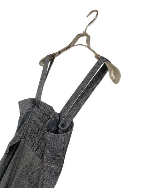 allureville（アルアバイル）allureville (アルアバイル) シックツイードサロペットドレス グレー サイズ:2の古着・服飾アイテム