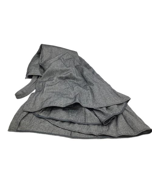 allureville（アルアバイル）allureville (アルアバイル) シックツイードサロペットドレス グレー サイズ:2の古着・服飾アイテム