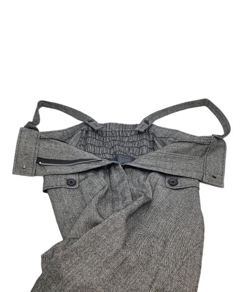 allureville（アルアバイル）allureville (アルアバイル) シックツイードサロペットドレス グレー サイズ:2の古着・服飾アイテム