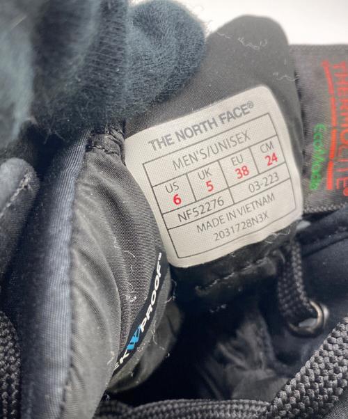 THE NORTH FACE（ザ ノース フェイス）THE NORTH FACE (ザ ノース フェイス) ハンプバック ウォータープルーフ チャッカ ブラック サイズ:US 6の古着・服飾アイテム