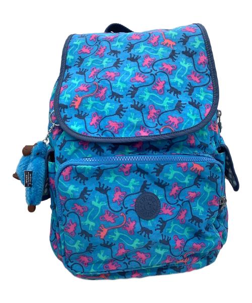 Kipling（キプリング）Kipling (キプリング) リュック ブルーの古着・服飾アイテム