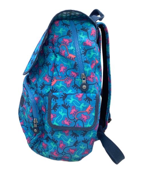 Kipling（キプリング）Kipling (キプリング) リュック ブルーの古着・服飾アイテム