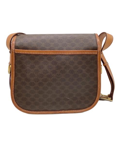 CELINE（セリーヌ）CELINE (セリーヌ) ショルダーバッグ　マカダム ブラウンの古着・服飾アイテム