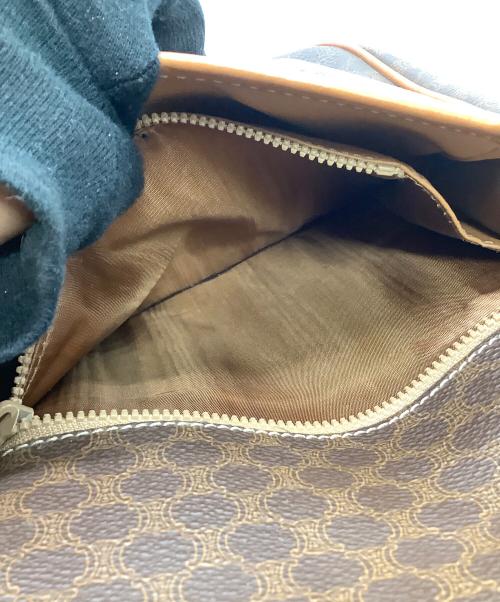 CELINE（セリーヌ）CELINE (セリーヌ) ショルダーバッグ　マカダム ブラウンの古着・服飾アイテム