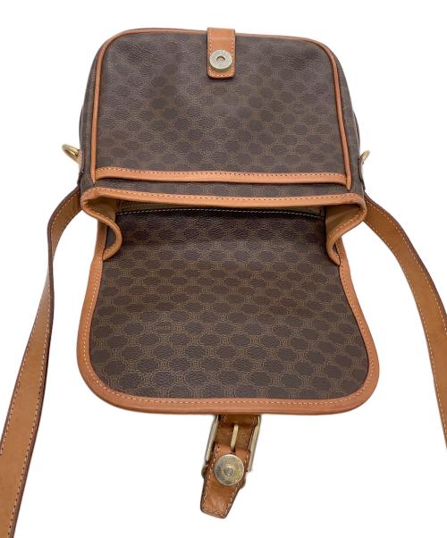 CELINE（セリーヌ）CELINE (セリーヌ) ショルダーバッグ　マカダム ブラウンの古着・服飾アイテム