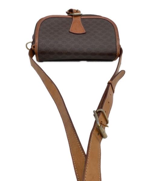 CELINE（セリーヌ）CELINE (セリーヌ) ショルダーバッグ　マカダム ブラウンの古着・服飾アイテム