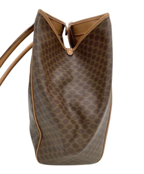 CELINE（セリーヌ）CELINE (セリーヌ) トートバッグ マカダム ブラウンの古着・服飾アイテム