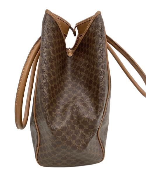 CELINE（セリーヌ）CELINE (セリーヌ) トートバッグ マカダム ブラウンの古着・服飾アイテム