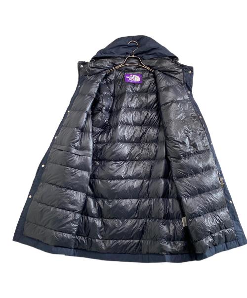 THE NORTHFACE PURPLELABEL（ザ・ノースフェイス パープルレーベル）THE NORTHFACE PURPLELABEL (ザ・ノースフェイス パープルレーベル) フーデットダウンコート ネイビー サイズ:Mの古着・服飾アイテム