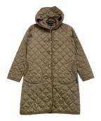 LAVENHAMラベンハム）の古着「キルティングコート」｜ベージュ