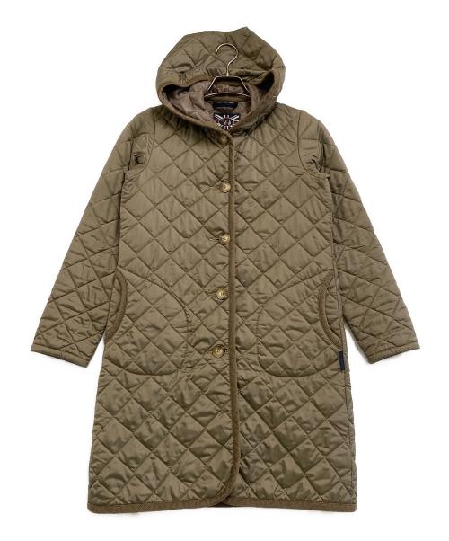 LAVENHAM（ラベンハム）LAVENHAM (ラベンハム) キルティングコート ベージュ サイズ:38の古着・服飾アイテム