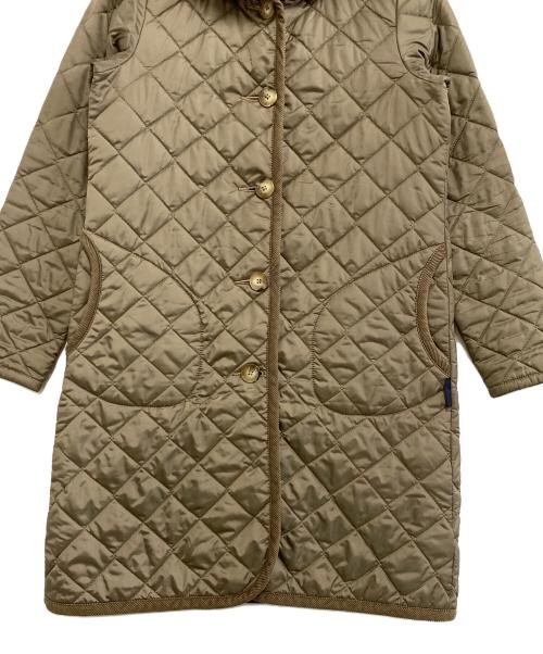 LAVENHAM（ラベンハム）LAVENHAM (ラベンハム) キルティングコート ベージュ サイズ:38の古着・服飾アイテム