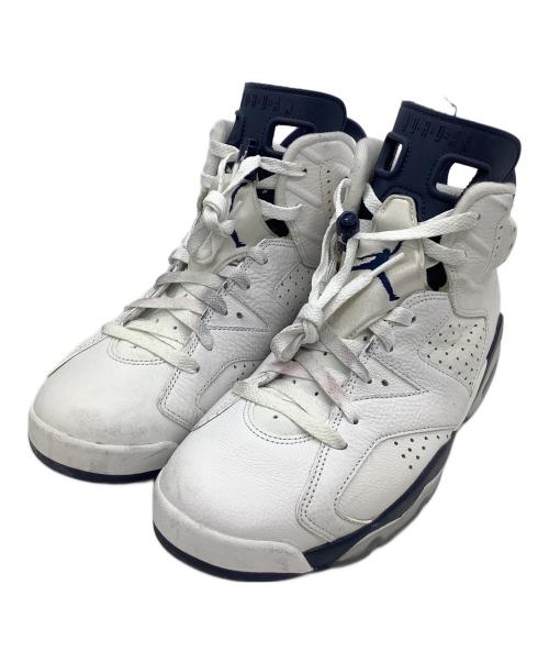 NIKE（ナイキ）NIKE (ナイキ) スニーカー AIR JORDAN6 ネイビー×ホワイト サイズ:27の古着・服飾アイテム
