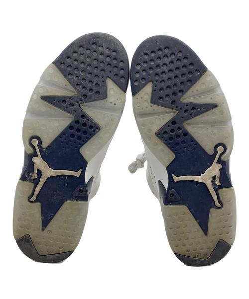 NIKE（ナイキ）NIKE (ナイキ) スニーカー AIR JORDAN6 ネイビー×ホワイト サイズ:27の古着・服飾アイテム