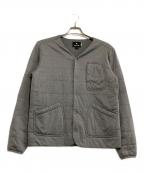 Snow peakスノーピーク）の古着「ノーカラージャケット」｜グレー