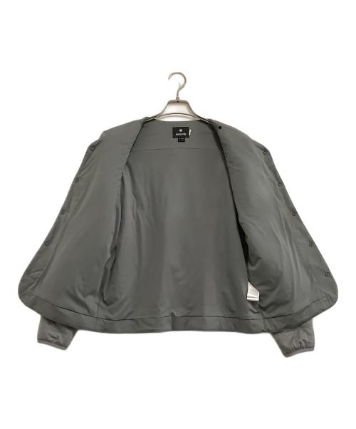 Snow peak（スノーピーク）Snow peak (スノーピーク) ノーカラージャケット グレー サイズ:Mの古着・服飾アイテム