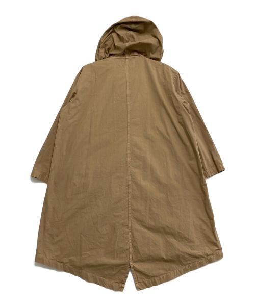HARVESTY（ハーベスティー）HARVESTY (ハーベスティー) オーバーパーカーコート ベージュ サイズ:1の古着・服飾アイテム
