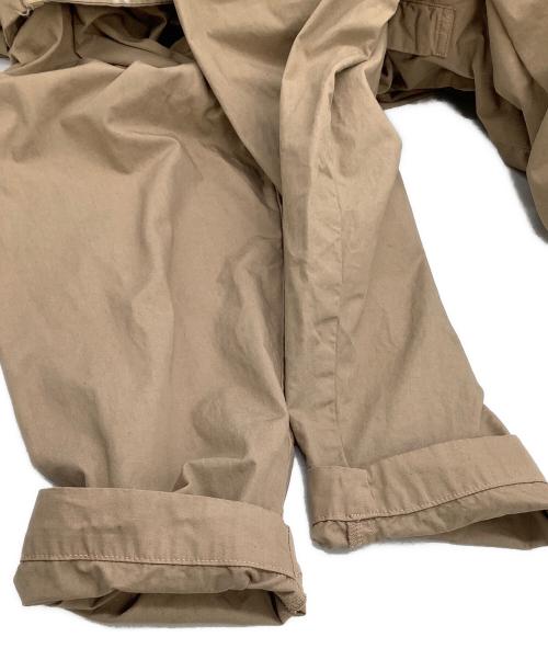 HARVESTY（ハーベスティー）HARVESTY (ハーベスティー) オーバーパーカーコート ベージュ サイズ:1の古着・服飾アイテム