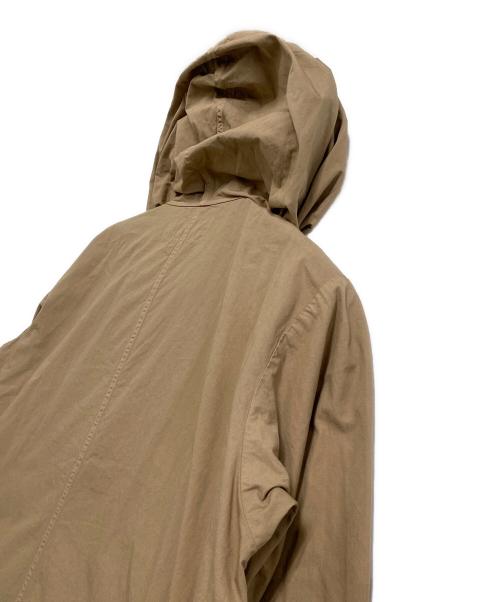 HARVESTY（ハーベスティー）HARVESTY (ハーベスティー) オーバーパーカーコート ベージュ サイズ:1の古着・服飾アイテム