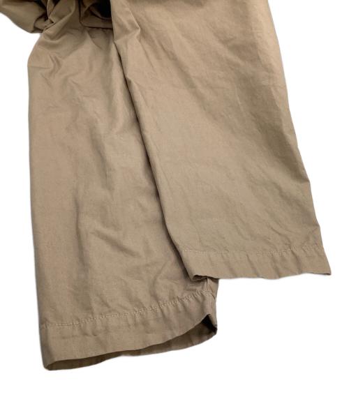 HARVESTY（ハーベスティー）HARVESTY (ハーベスティー) オーバーパーカーコート ベージュ サイズ:1の古着・服飾アイテム