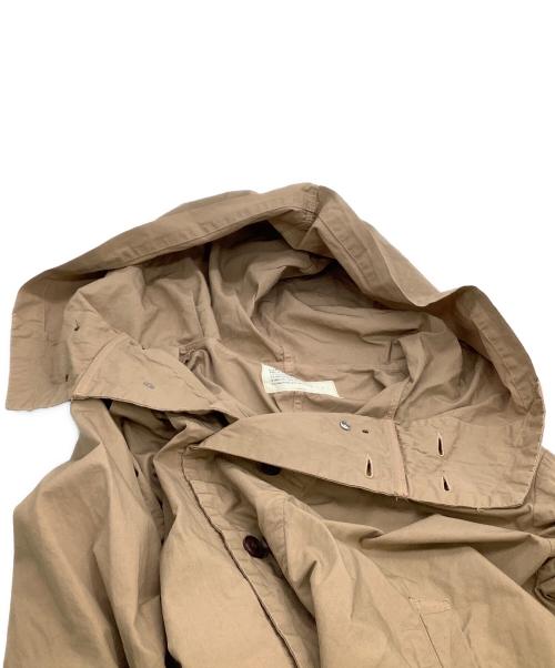 HARVESTY（ハーベスティー）HARVESTY (ハーベスティー) オーバーパーカーコート ベージュ サイズ:1の古着・服飾アイテム