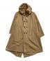 HARVESTY（ハーベスティー）の古着「オーバーパーカーコート」｜ベージュ