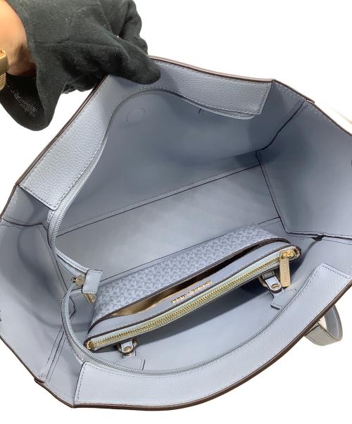 MICHAEL KORS（マイケル・コース）MICHAEL KORS (マイケル・コース) トートバッグ スカイブルーの古着・服飾アイテム