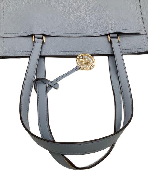 MICHAEL KORS（マイケル・コース）MICHAEL KORS (マイケル・コース) トートバッグ スカイブルーの古着・服飾アイテム