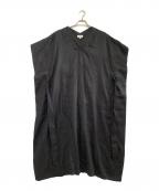 HYKEハイク）の古着「ノースリーブ・キャミソールワンピース」｜ブラック