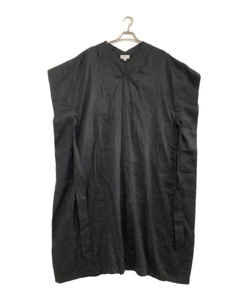 HYKE（ハイク）HYKE (ハイク) ノースリーブ・キャミソールワンピース ブラック サイズ:1の古着・服飾アイテム