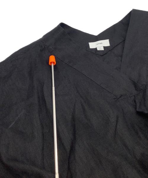 HYKE（ハイク）HYKE (ハイク) ノースリーブ・キャミソールワンピース ブラック サイズ:1の古着・服飾アイテム