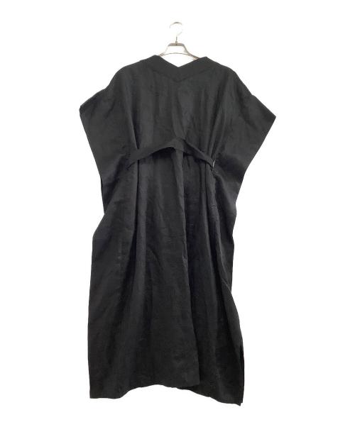 HYKE（ハイク）HYKE (ハイク) ノースリーブ・キャミソールワンピース ブラック サイズ:1の古着・服飾アイテム