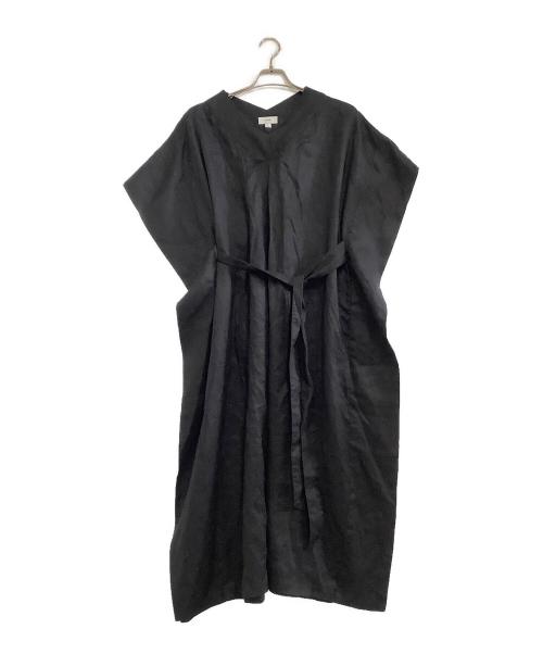 HYKE（ハイク）HYKE (ハイク) ノースリーブ・キャミソールワンピース ブラック サイズ:1の古着・服飾アイテム