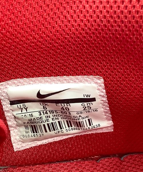 NIKE（ナイキ）NIKE (ナイキ) スニーカー AIR FORCE 1 レッド サイズ:25の古着・服飾アイテム
