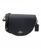 COACHコーチ）の古着「ショルダーバッグ」｜ブラック×シルバー