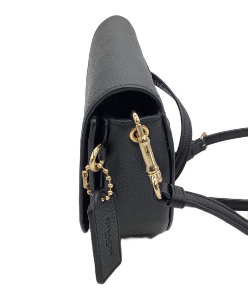 COACH（コーチ）COACH (コーチ) ショルダーバッグ ブラック×シルバーの古着・服飾アイテム