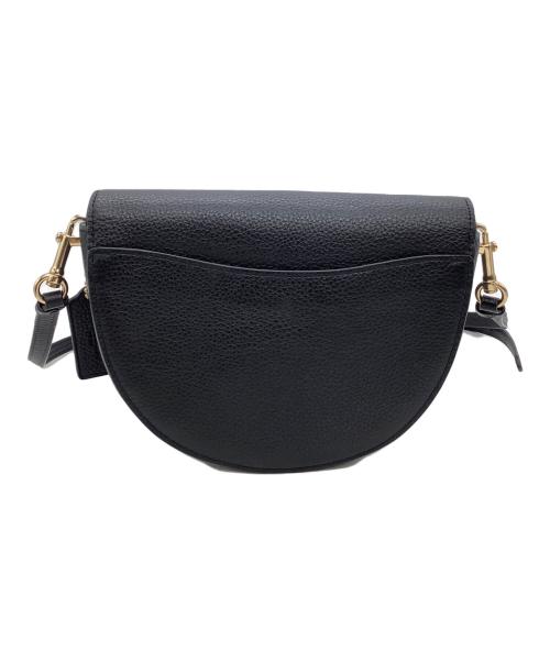 COACH（コーチ）COACH (コーチ) ショルダーバッグ ブラック×シルバーの古着・服飾アイテム