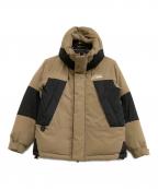 FIRST DOWNファーストダウン）の古着「ダウンジャケット」｜ブラウン×ブラック