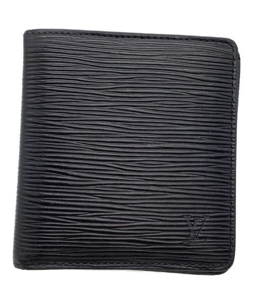 LOUIS VUITTON（ルイ ヴィトン）LOUIS VUITTON (ルイ ヴィトン) 2つ折り財布 エピ ブラックの古着・服飾アイテム