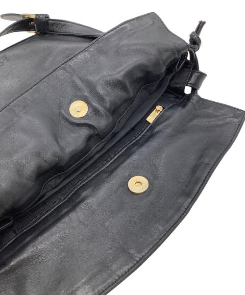 LOEWE（ロエベ）LOEWE (ロエベ) ショルダーバッグ フラメンコ ブラックの古着・服飾アイテム